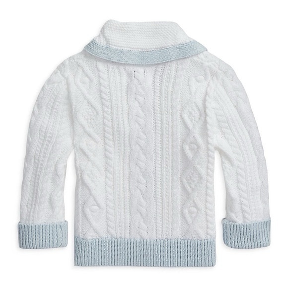 Polo Ralph Lauren Baby Cable Knit Cardigan - Picture 2 of 5